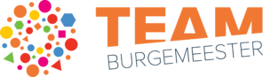 Dit is het logo van Team Burgemeester